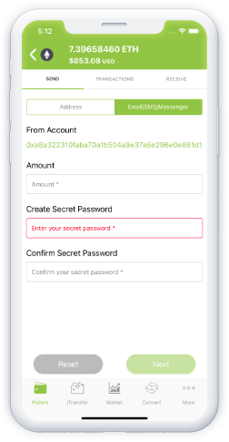 create secret password
